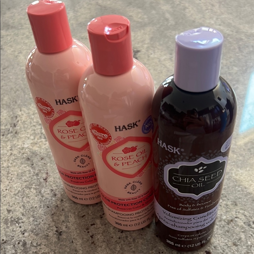 Rose Oil & Peach and Chia Seed Oil Conditioner Set